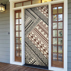 Niho Taniwha Kowhaiwhai Door Cover - Aussie Hoodie