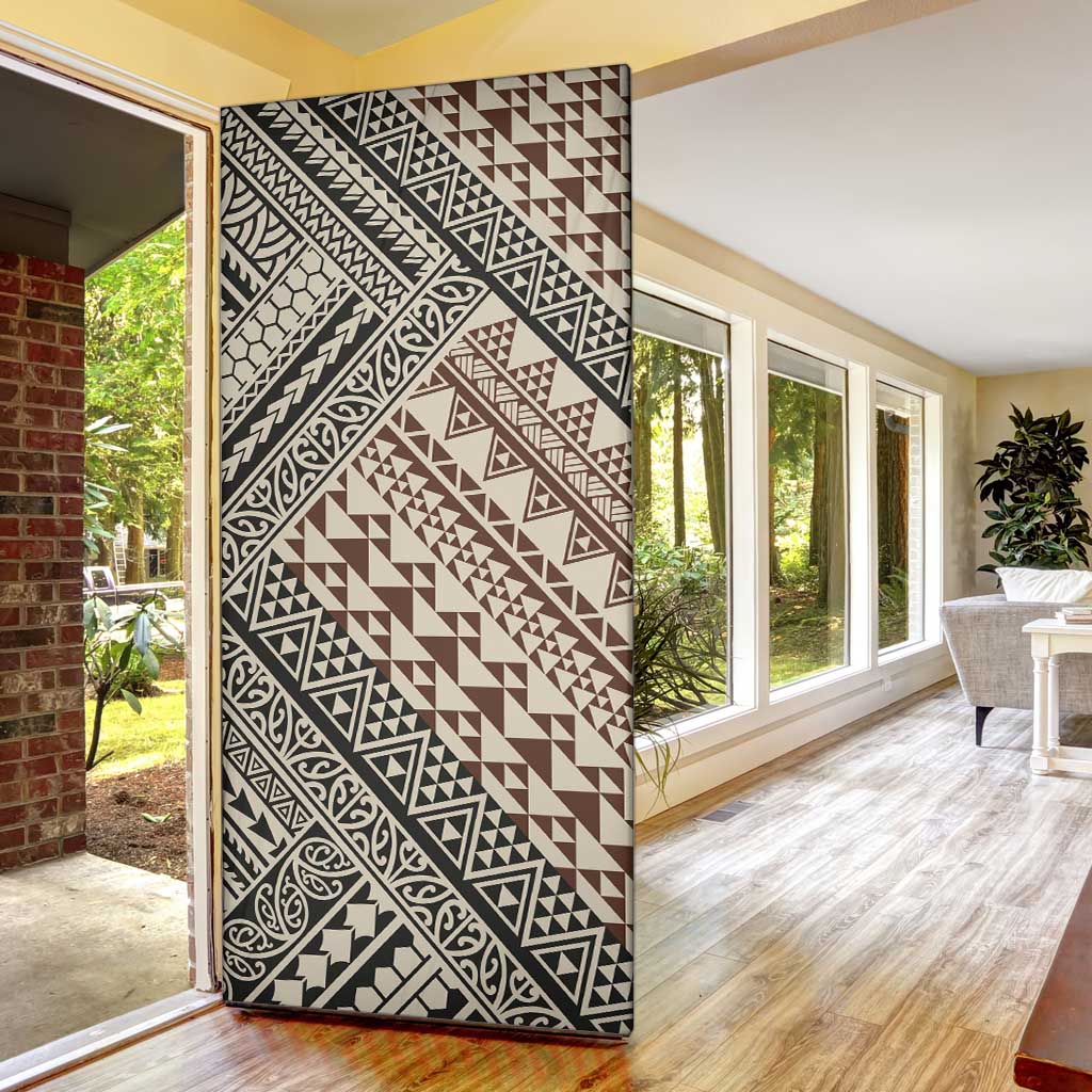 Niho Taniwha Kowhaiwhai Door Cover - Aussie Hoodie