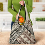 Niho Taniwha Kowhaiwhai Grocery Bag