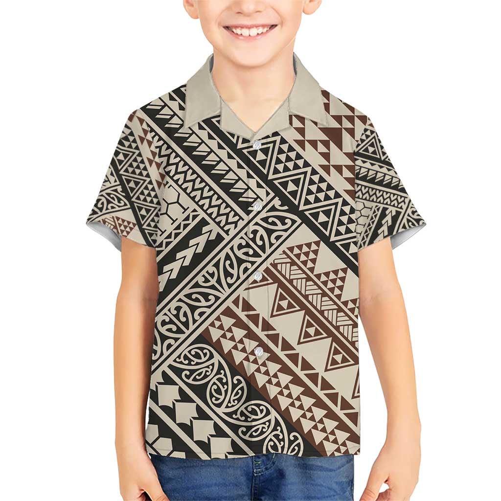 Niho Taniwha Kowhaiwhai Hawaiian Shirt