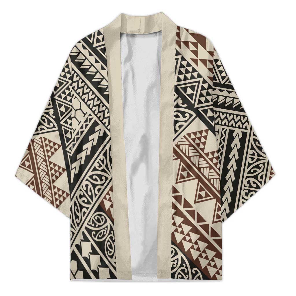 Niho Taniwha Kowhaiwhai Kimono - Aussie Hoodie