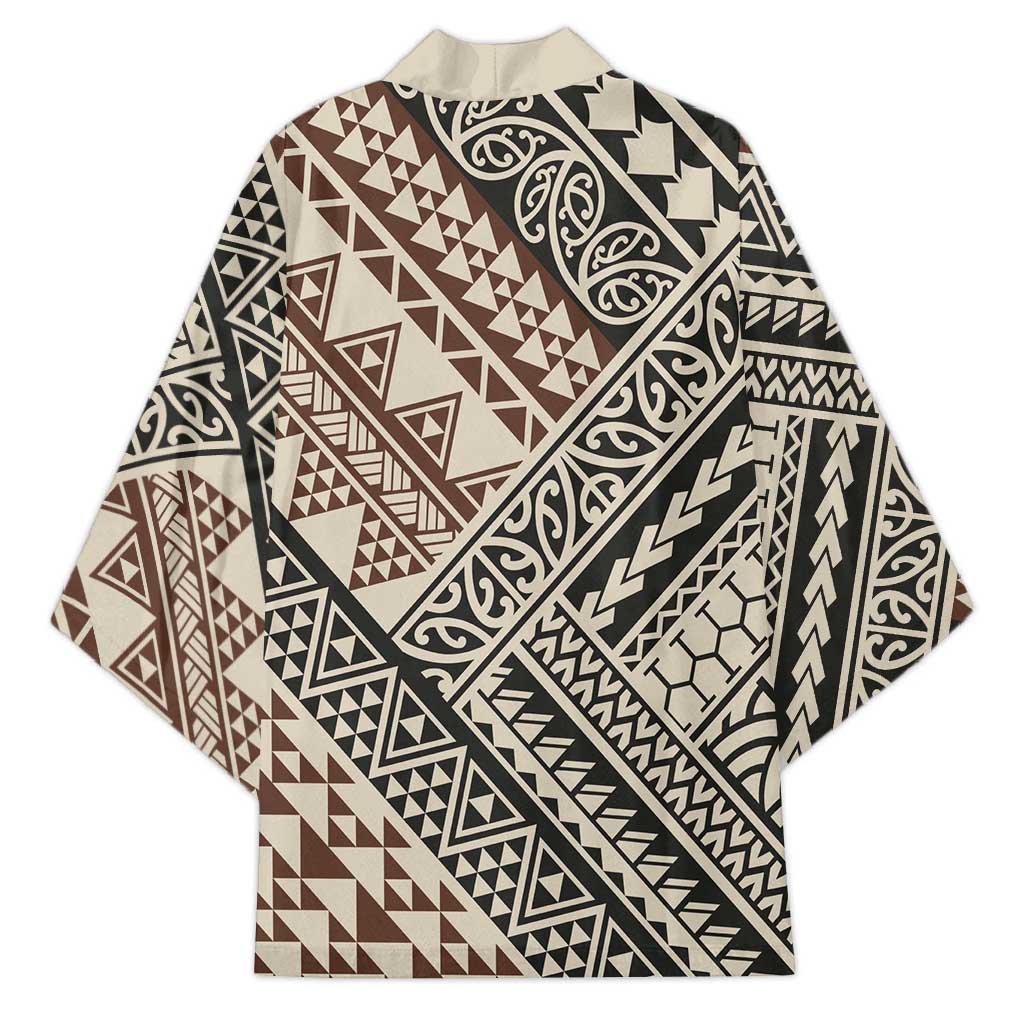 Niho Taniwha Kowhaiwhai Kimono - Aussie Hoodie