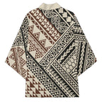 Niho Taniwha Kowhaiwhai Kimono - Aussie Hoodie