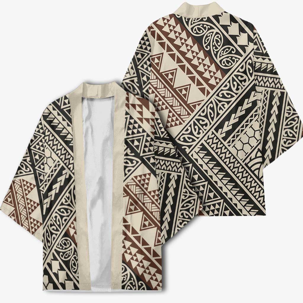 Niho Taniwha Kowhaiwhai Kimono - Aussie Hoodie