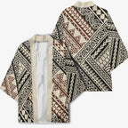 Niho Taniwha Kowhaiwhai Kimono - Aussie Hoodie