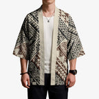 Niho Taniwha Kowhaiwhai Kimono - Aussie Hoodie