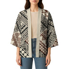 Niho Taniwha Kowhaiwhai Kimono - Aussie Hoodie