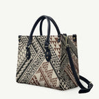 Niho Taniwha Kowhaiwhai Leather Bag - Aussie Hoodie