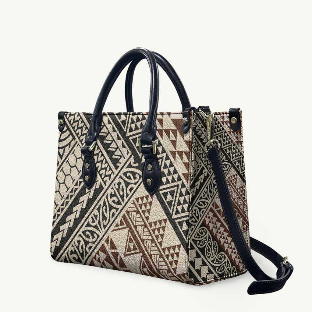 Niho Taniwha Kowhaiwhai Leather Bag - Aussie Hoodie