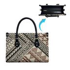 Niho Taniwha Kowhaiwhai Leather Bag - Aussie Hoodie