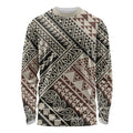 Niho Taniwha Kowhaiwhai Long Sleeve Shirt