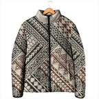 Niho Taniwha Kowhaiwhai Padded Jacket - Aussie Hoodie
