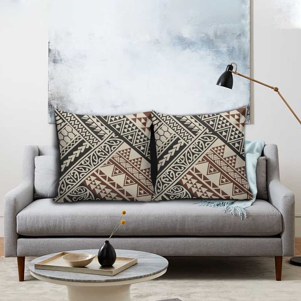 Niho Taniwha Kowhaiwhai Pillow Cover - Aussie Hoodie