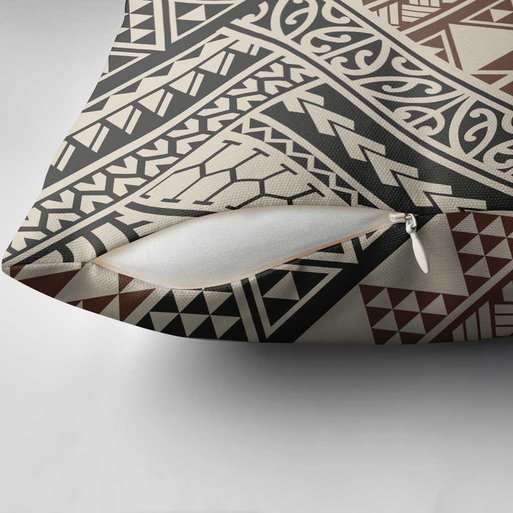 Niho Taniwha Kowhaiwhai Pillow Cover - Aussie Hoodie