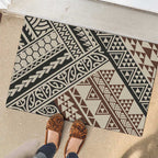 Niho Taniwha Kowhaiwhai Rubber Doormat