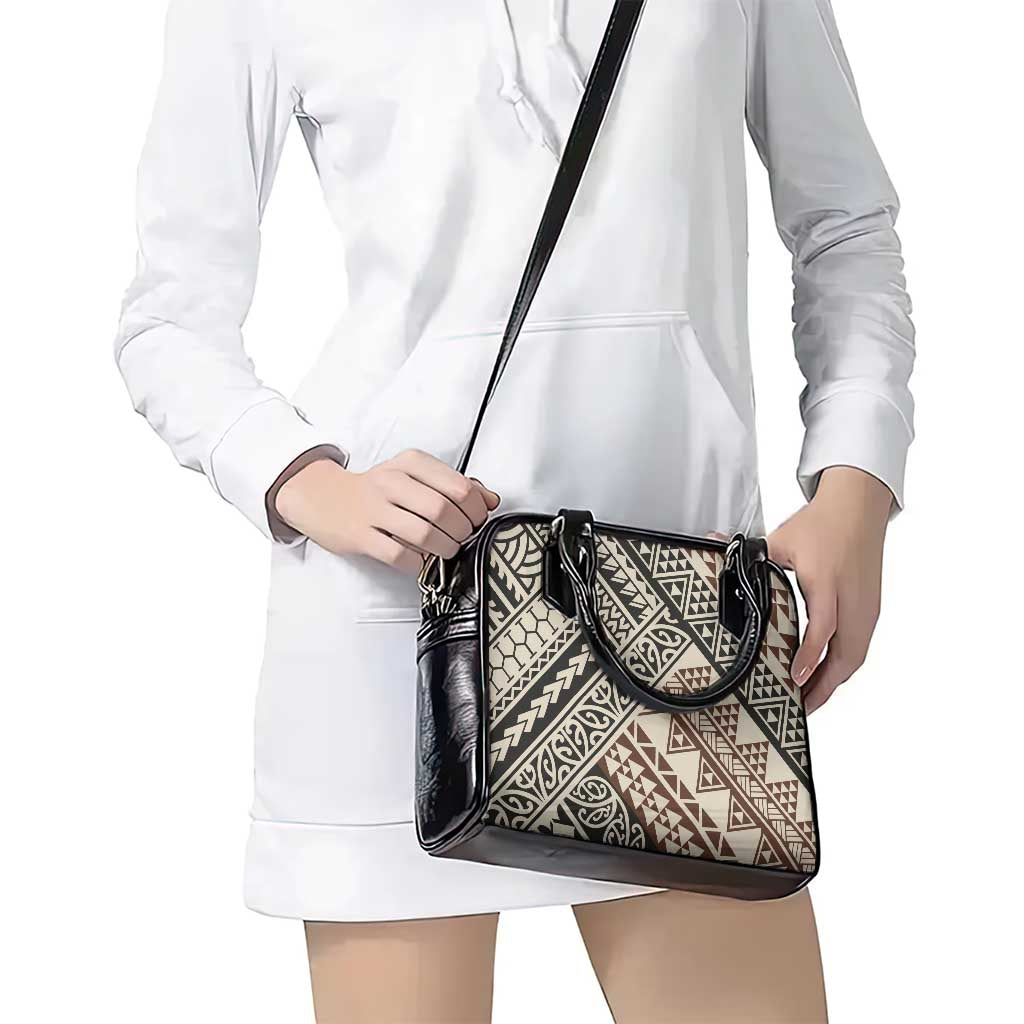 Niho Taniwha Kowhaiwhai Shoulder Handbag