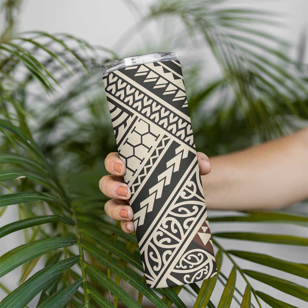 Niho Taniwha Kowhaiwhai Skinny Tumbler