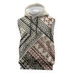 Niho Taniwha Kowhaiwhai Sleeveless Hoodie - Aussie Hoodie