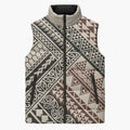 Niho Taniwha Kowhaiwhai Sleeveless Puffer Jacket - Aussie Hoodie