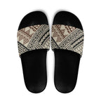 Niho Taniwha Kowhaiwhai Slide Sandals - Aussie Hoodie