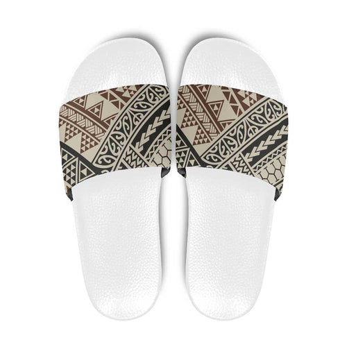 Niho Taniwha Kowhaiwhai Slide Sandals - Aussie Hoodie