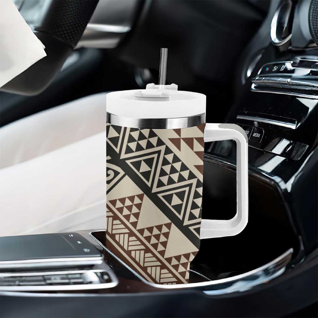 Niho Taniwha Kowhaiwhai Tumbler With Handle