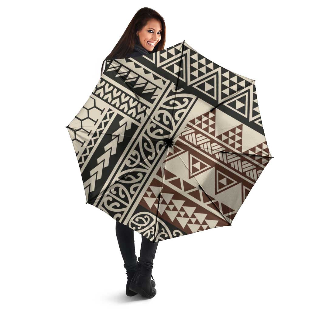 Niho Taniwha Kowhaiwhai Umbrella - Aussie Hoodie