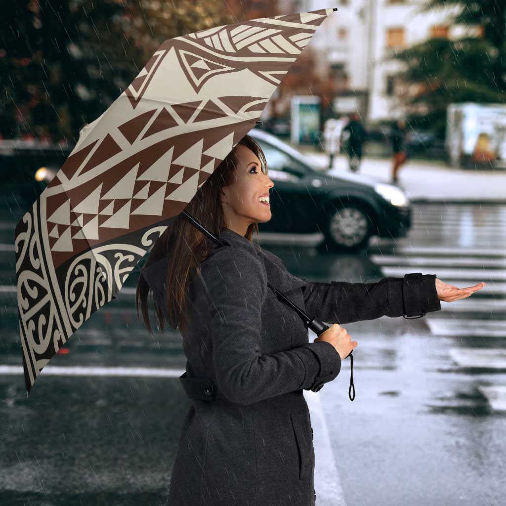 Niho Taniwha Kowhaiwhai Umbrella - Aussie Hoodie