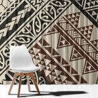 Niho Taniwha Kowhaiwhai Window Curtain