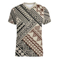 Niho Taniwha Kowhaiwhai Women V-Neck T-Shirt