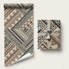 Niho Taniwha Kowhaiwhai Wrapping Paper - Aussie Hoodie
