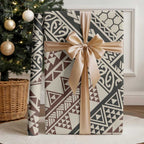 Niho Taniwha Kowhaiwhai Wrapping Paper - Aussie Hoodie