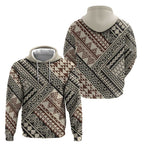 Niho Taniwha Kowhaiwhai Zip Hoodie