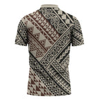 Niho Taniwha Kowhaiwhai Zipper Polo Shirt - Aussie Hoodie
