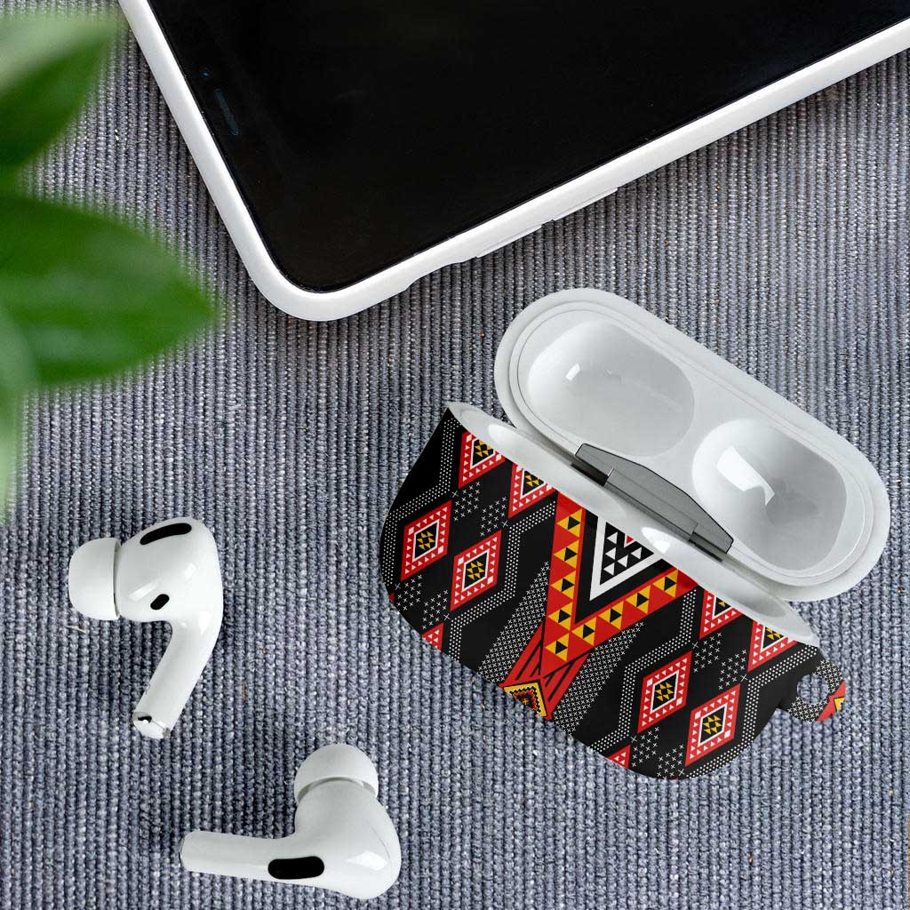 Niho Taniwha Taniko Motif AirPods Case - Aussie Hoodie