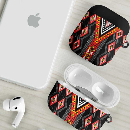 Niho Taniwha Taniko Motif AirPods Case - Aussie Hoodie