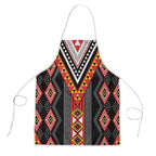 Niho Taniwha Taniko Motif Apron - Aussie Hoodie