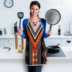 Niho Taniwha Taniko Motif Apron - Aussie Hoodie