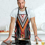 Niho Taniwha Taniko Motif Apron - Aussie Hoodie