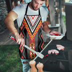 Niho Taniwha Taniko Motif Apron - Aussie Hoodie