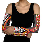 Niho Taniwha Taniko Motif Arm Sleeves - Aussie Hoodie