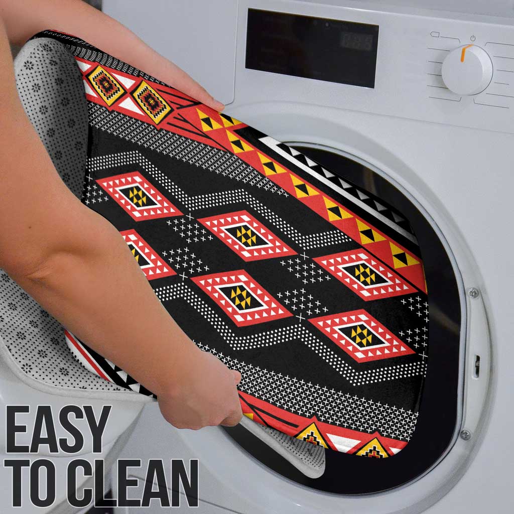 Niho Taniwha Taniko Motif Bathroom Set - Aussie Hoodie