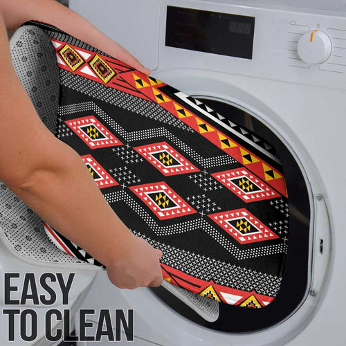 Niho Taniwha Taniko Motif Bathroom Set - Aussie Hoodie