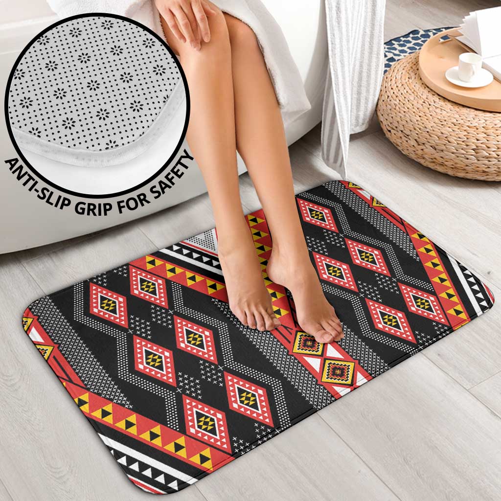 Niho Taniwha Taniko Motif Bathroom Set - Aussie Hoodie