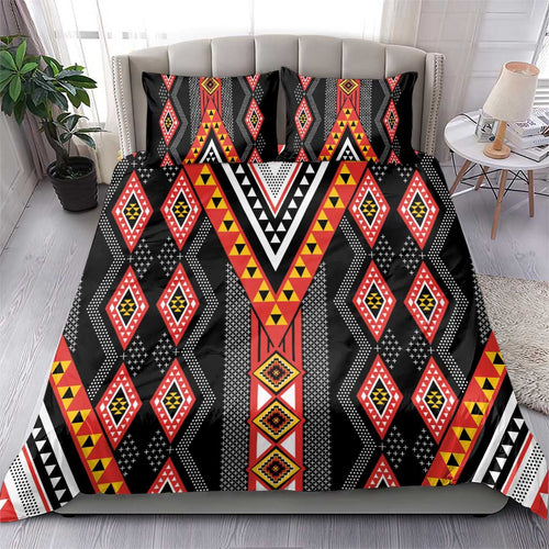 Niho Taniwha Taniko Motif Bedding Set