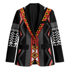 Niho Taniwha Taniko Motif Blazer - Aussie Hoodie