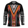 Niho Taniwha Taniko Motif Hockey Jersey - Aussie Hoodie
