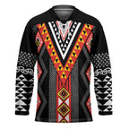 Niho Taniwha Taniko Motif Hockey Jersey - Aussie Hoodie