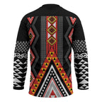 Niho Taniwha Taniko Motif Hockey Jersey - Aussie Hoodie
