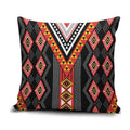 Niho Taniwha Taniko Motif Pillow Cover - Aussie Hoodie